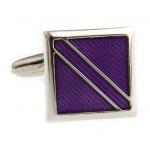 Purple on Purple Repp Stripe Cufflinks.jpg